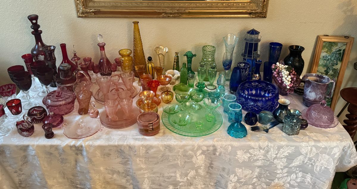 Collector's Paradise: Vintage Glass, Crystal & Eclectic Treasures